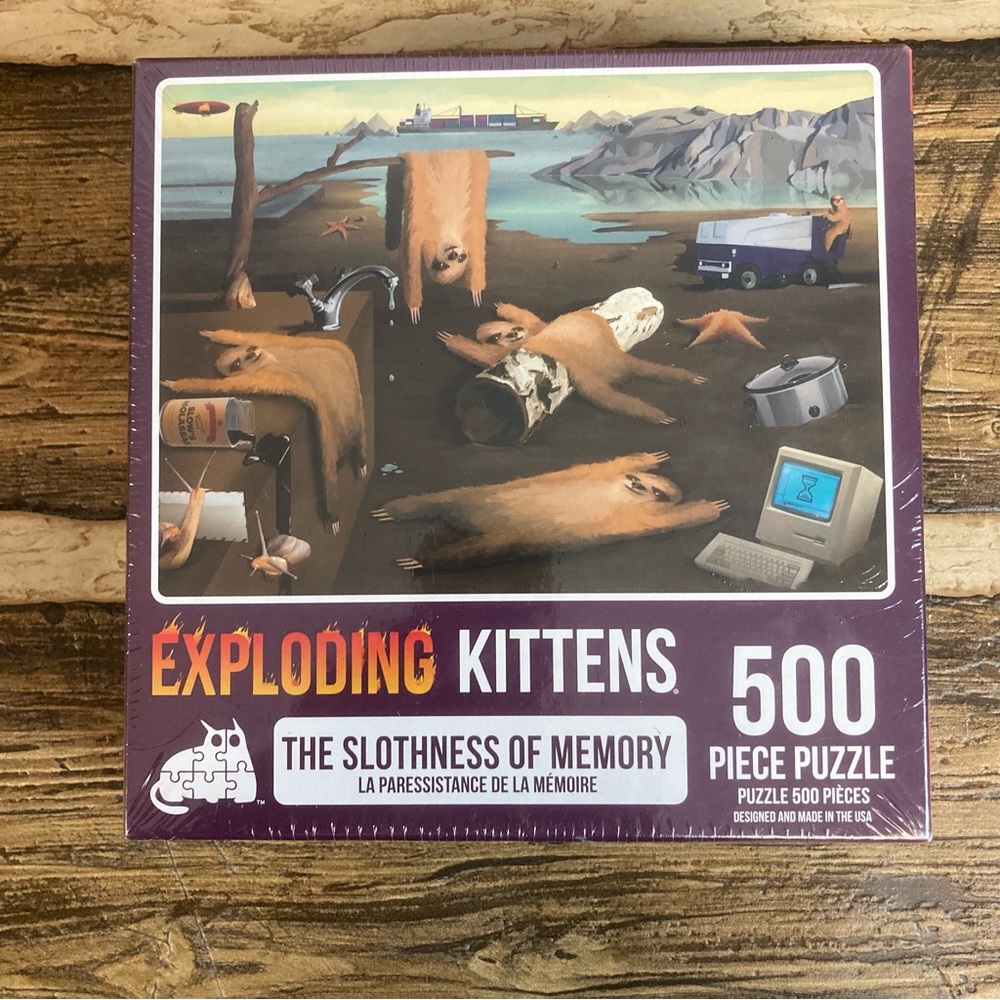 Exploding kittens 500 piece puzzle